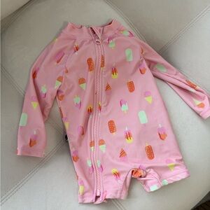 Joe fresh baby girl swimsuit size 6-12 worn once